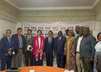 Processus électoral en Guinée : l’ONASUR échange avec une délégation de l’Union européenne conduite par l’Ambassadrice d’Allemagne