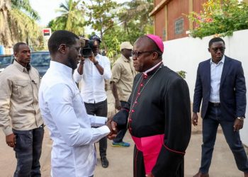 Veille de la Nativité : le Président de la République en visite de courtoisie auprès de l’Archevêque de Ziguinchor