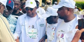 L&rsquo;UDK fait honneur à son president. Le general Mathurin