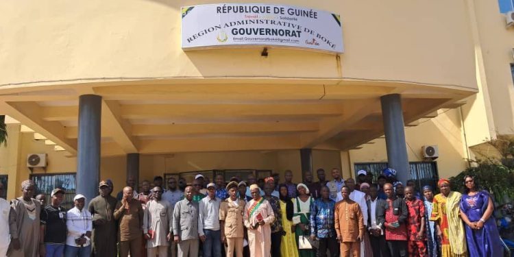 Boké-Habitat: La politique foncière nationale (PFN) présentée aux acteurs locaux