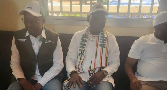 Présidentielle du 28 décembre : Ahmed Kanté et sa délégation mobilisent pour la victoire du GMD à Boké