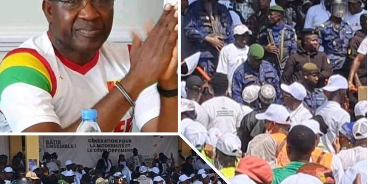 Boké : le directoire régional de la GMD mobilisé derrière le Général Mathurin Bangoura pour la victoire finale