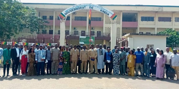 Kindia : le nouveau gouverneur Mamadou Camara en prise de contact avec les cadres régionaux