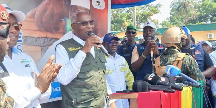 Kindia : forte mobilisation populaire en soutien au Général Mamadi Doumbouya et au mouvement GMD