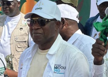 Le Général Mathurin Bangoura clôture la campagne présidentielle par un meeting géant à Conakry