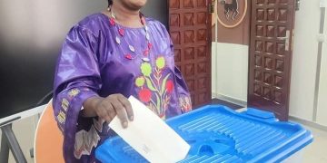 Présidentielle à Fria : Marie Yvonne Coumbassa salue un scrutin apaisé et une mobilisation massive à Somboré