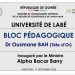 Immortalisation de feu Ousmane Bah « Tête d’Or » à l’Université de Labé : un hommage mérité à un bâtisseur du savoir