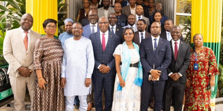 PRIMATURE / CÉRÉMONIE DE PRÉSENTATION DE VŒUX 2026 Mohamed Lamine Sy Savané salue le leadership du Premier Ministre et renouvelle l’engagement du Cabinet