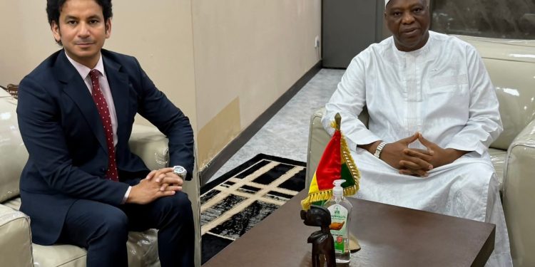 Diplomatie : l’Ambassadeur d’Arabie Saoudite reçu en audience par le Ministre guinéen des Affaires étrangères