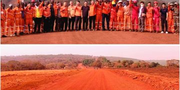 Télimélé: Le Consortium SMB-Winning remet officiellement la route communautaire Cogon-Missira