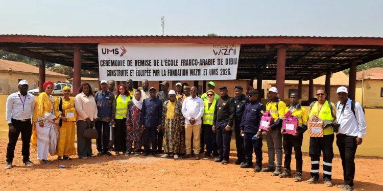 La Fondation Wazni et le Groupe UMS procèdent à la remise officielle de l’École Élémentaire Franco-Arabe de Dibiya
