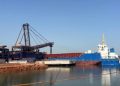 Les bateaux de bauxite d’AGB2A-GIC chargés, une première cargaison exportée