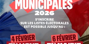 Municipales 2026 : le gouvernement français appelle à s’inscrire avant les dates limites