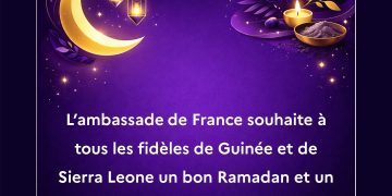 L’Ambassade de France en Guinée et en Sierra Leone adresse ses vœux de Ramadan et de Carême aux fidèles