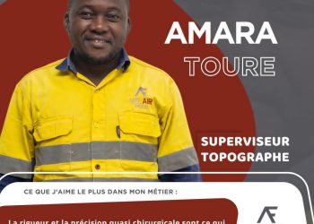 Amara Touré, l’exigence de la précision au cœur des opérations minières