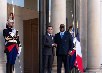 Diplomatie : Emmanuel Macron reçoit Félix Tshisekedi au Palais de l&rsquo;Élysée