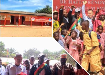 Boké/Malapouya: Inauguration de l&rsquo;école primaire du district Hafia rénovée par le Consortium SMB-Winning 