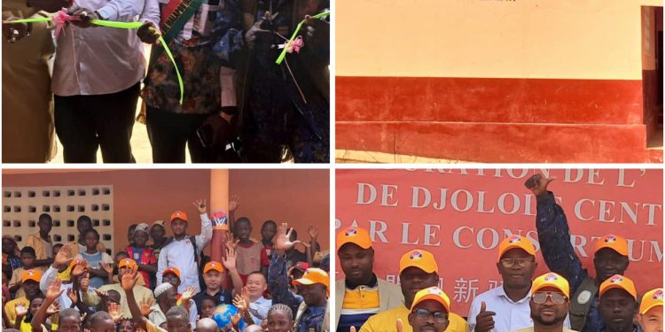 Boké: Le Consortium SMB-Winning et les autorités de Malapouya célèbrent la remise de l&rsquo;école élémentaire de Djolole-centre (Malapouya)