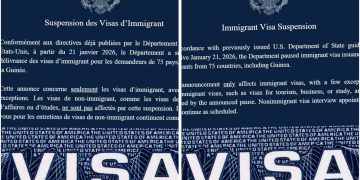 Suspension des visas d’immigrant les États Unis annoncent une nouvelle mesure