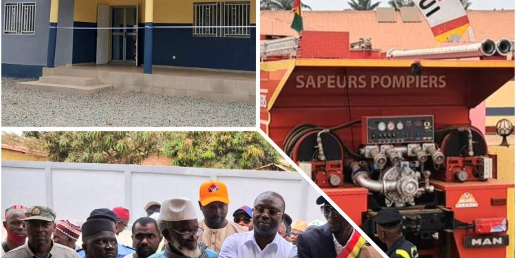 Boké: La CR de Kolaboui inaugure plusieurs infrastructures de base