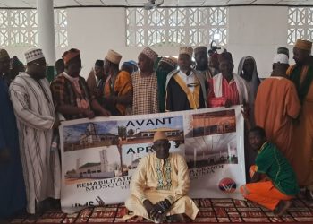 CP – Boké / Religion : Remise officielle de la mosquée du Khalif de Katougouma rénovée par UMS