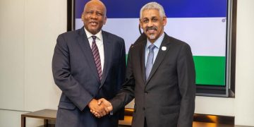 Addis-Abeba : le président de la Banque africaine de développement reçu par le Roi Letsie III du Lesotho