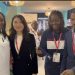 Forum Minier Indaba : Mme Sophie Xiaohui Ly, Vice-Présidente de Winning Consortium Simandou Guinée, en visite au stand de la Guinée