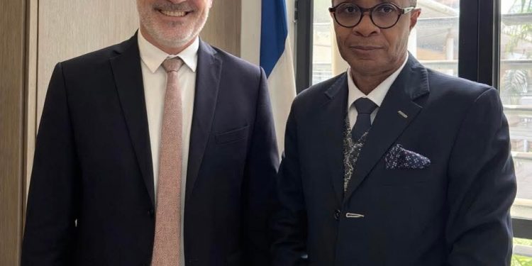 Guinée : l’Ambassade de France reçoit le nouveau représentant du HCDH