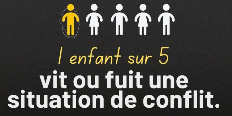 Conflits armés : un enfant sur cinq vit aujourd’hui dans une zone de guerre