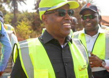 Boké–Gaoual : une avancée notable des travaux routiers saluée par le ministre Facinet Sylla
