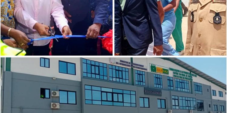 Forécariah : Amadou Oury Bah lance la vaccination contre le paludisme et inaugure une usine de gaz