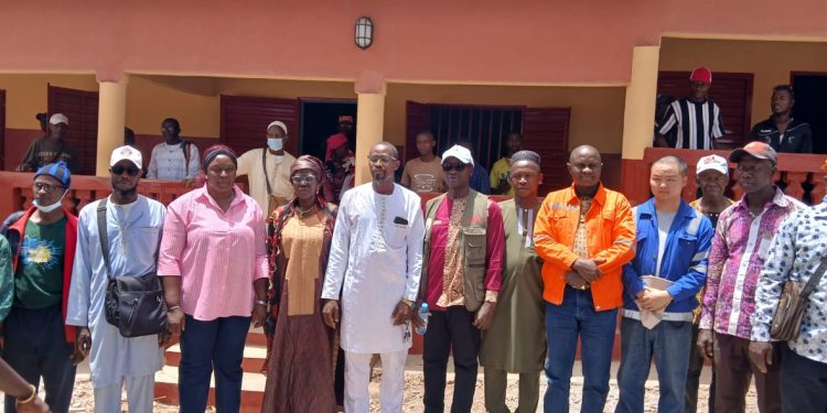 Boké/Malapouya: Le Conseil communal inaugure des logements pour des fonctionnaires