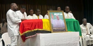 Boké-Deuil: La population rend un dernier hommage à El Hadj Mamadou Sylla