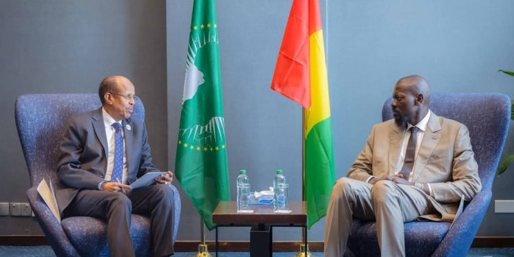 Nairobi : le Président Mamadi DOUMBOUYA poursuit ses rencontres diplomatiques de haut niveau en marge de l’Africa Forward Summit