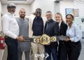 Sport : le Groupe UMS reçoit le champion d’Hexagone MMA Bafodé Gassama