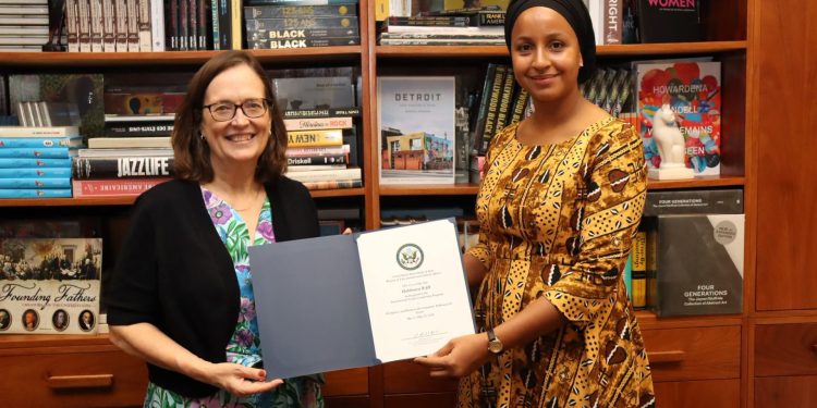 Coopération : Habibatou Bah Doumbouya de retour en Guinée après un programme de leadership aux États-Unis