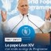 Lutte contre la faim : le pape Léon XIV affiche son soutien au Programme alimentaire mondial