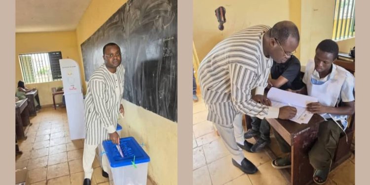 L’oreille du Président Mamadi Doumbouya ouvre la voie : Dr. Bernard Goumou, l’exemple qui vient de Yattaya dans la commune de sonfonia.*