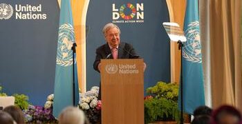 Climat : le chef de l’ONU dévoile sa feuille de route pour sortir des énergies fossiles