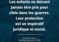 Violences sexuelles dans les conflits : l’ONU tire la sonnette d’alarme pour la protection des enfants