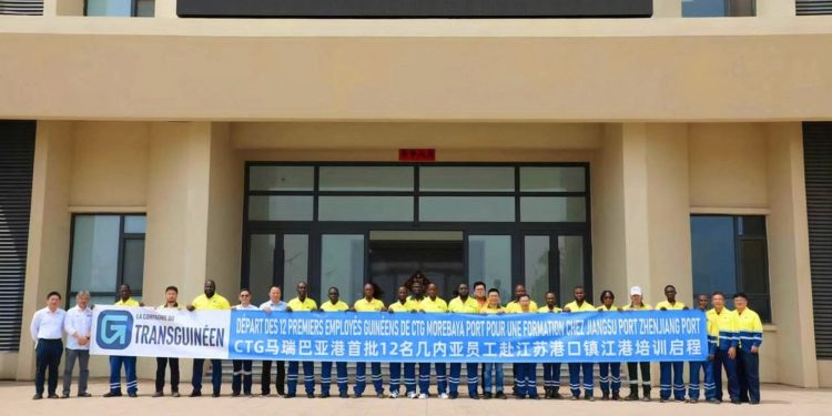 CONTENU LOCAL : DES SOUS-TRAITANTS GUINÉENS DE LA CTG EN FORMATION DE HAUT NIVEAU EN CHINE