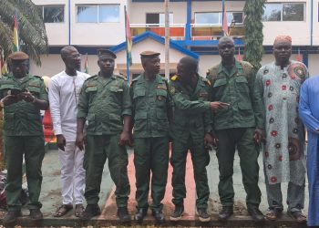 Boké-Environnement: Les nouveaux Chefs des unités régionale et préfectorale de la Brigade contre la criminalité faunique et floristique prennent fonction