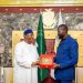 Guinée–Gambie : Mamadi Doumbouya reçoit Adama Barrow pour renforcer la coopération bilatérale