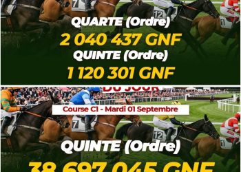 LONAGUI : des cagnottes exceptionnelles pour le Quinté et le Quarté du mardi 1er septembre