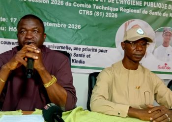 KINDIA : L’INSPECTION RÉGIONALE DE LA SANTÉ ÉVALUE LES PERFORMANCES DES DISTRICTS SANITAIRES