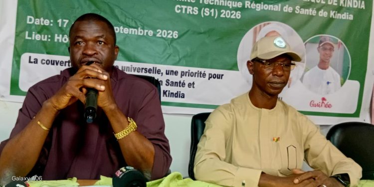 KINDIA : L’INSPECTION RÉGIONALE DE LA SANTÉ ÉVALUE LES PERFORMANCES DES DISTRICTS SANITAIRES