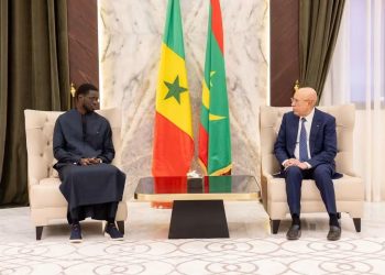 Sénégal–Mauritanie : Bassirou Diomaye Faye et Mohamed Ould Cheikh El Ghazouani réaffirment la solidité des liens bilatéraux